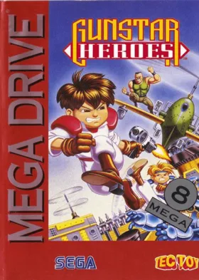 Gunstar Heroes (Europe) box cover front